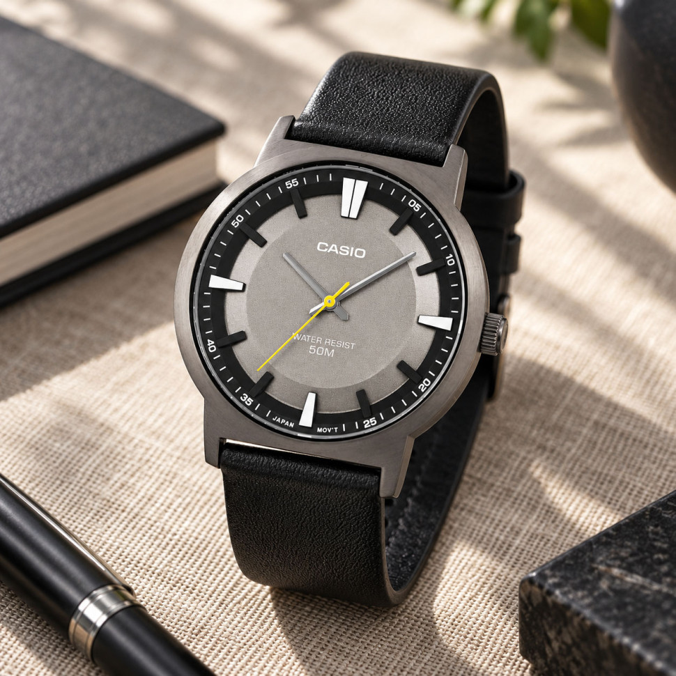 Чоловічий годинник Casio MTP-B220BL-1A