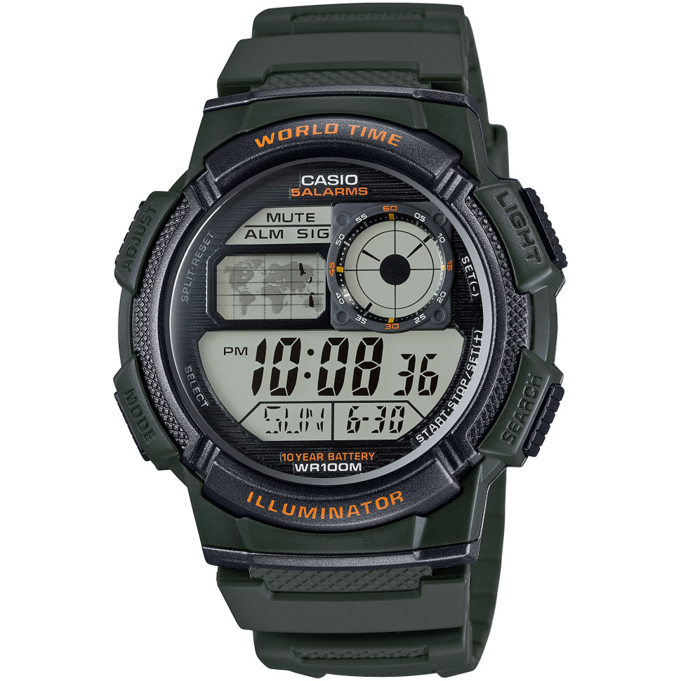 Чоловічий годинник Casio AE-1000W-3A