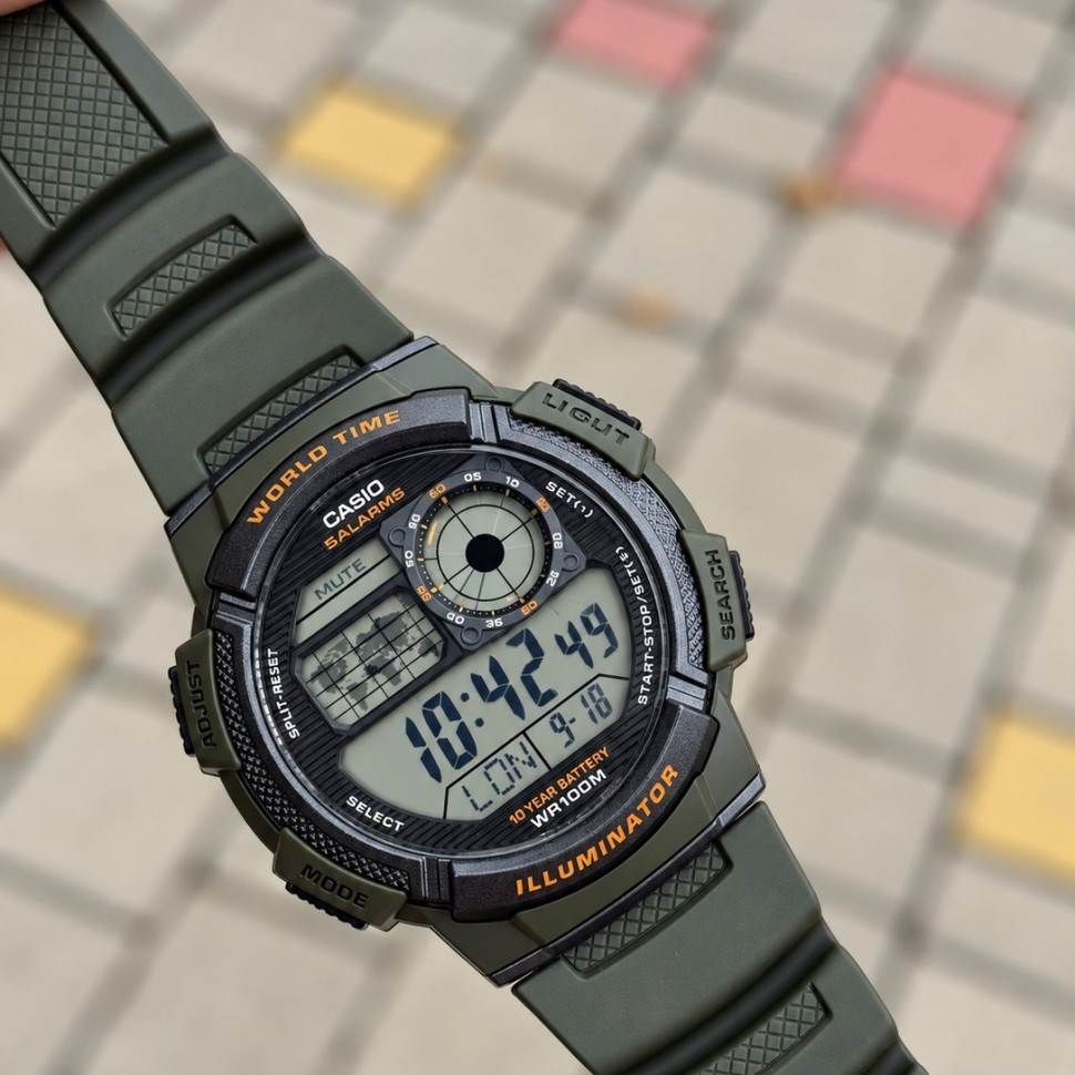 Чоловічий годинник Casio AE-1000W-3A