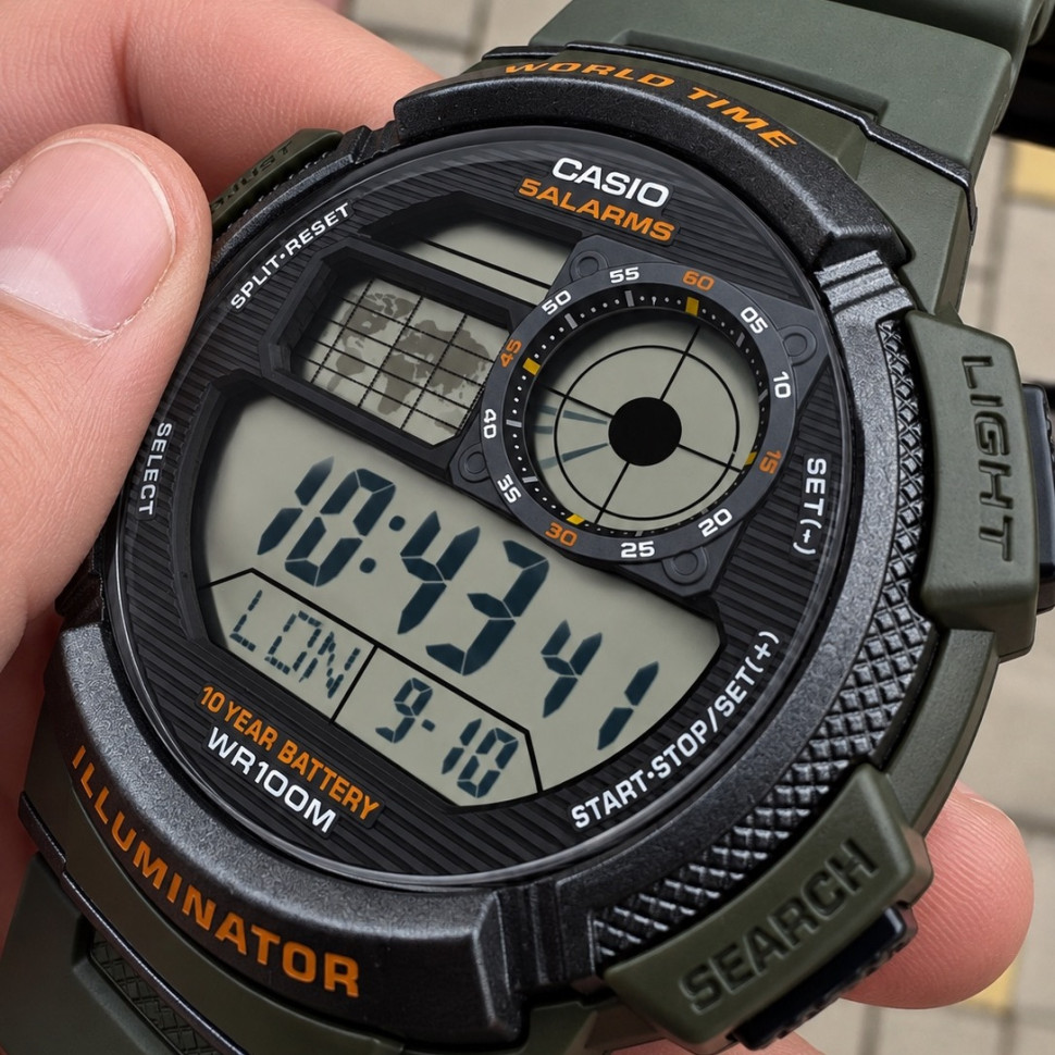 Чоловічий годинник Casio AE-1000W-3A
