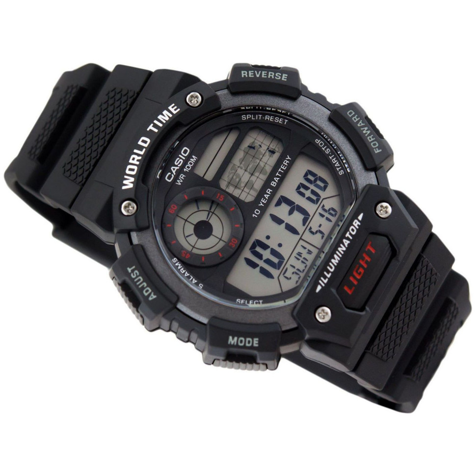 Чоловічий годинник Casio AE-1400WH-1A