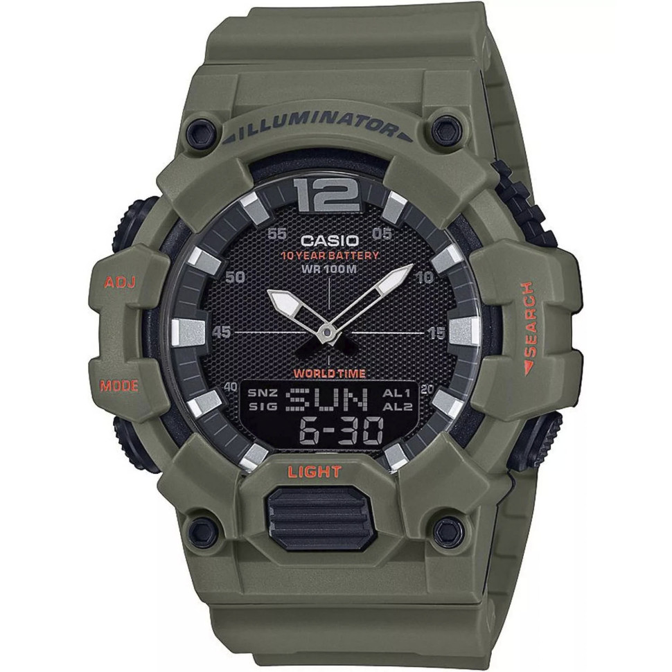 Чоловічий годинник Casio HDC-700-3A2