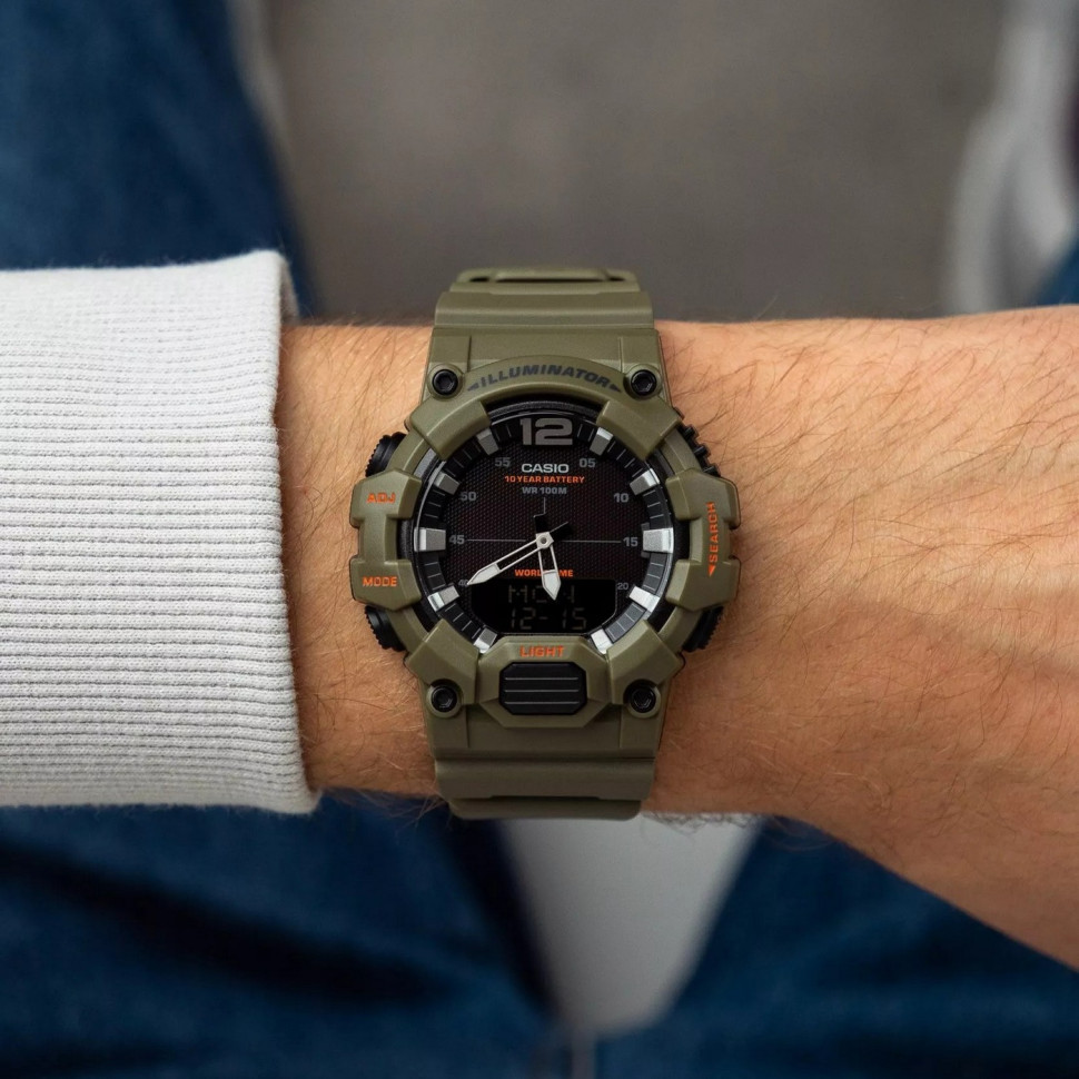 Чоловічий годинник Casio HDC-700-3A2