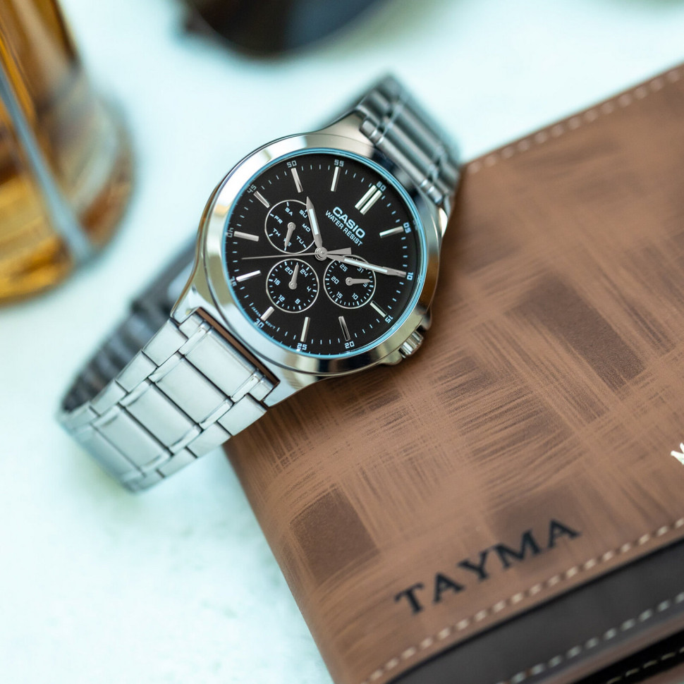 Чоловічий годинник Casio MTP-V300D-1A