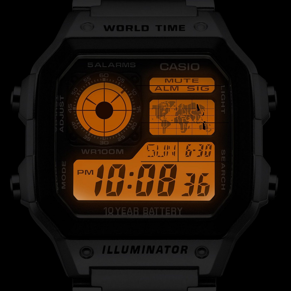 Чоловічий годинник Casio AE-1200WHD-1A