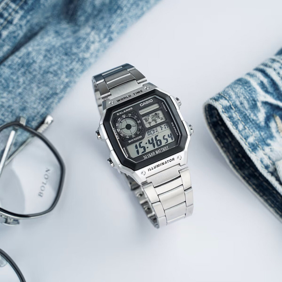 Чоловічий годинник Casio AE-1200WHD-1A