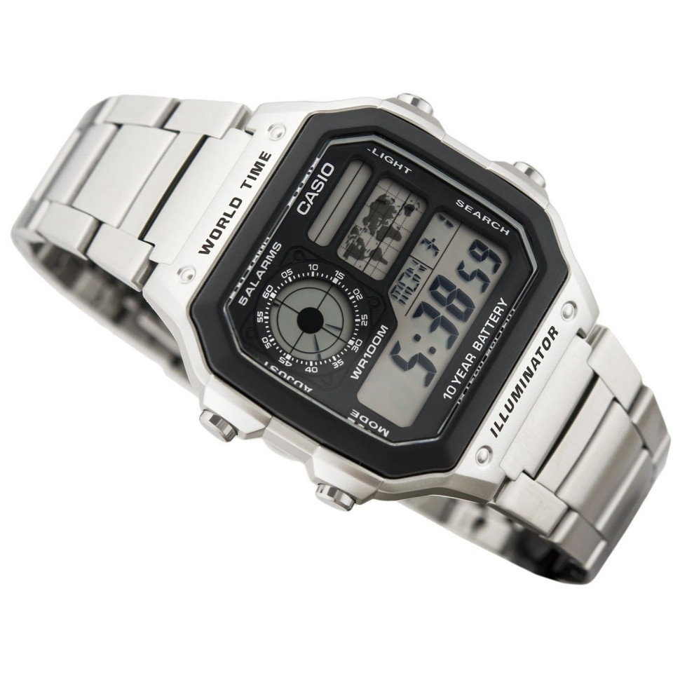 Чоловічий годинник Casio AE-1200WHD-1A