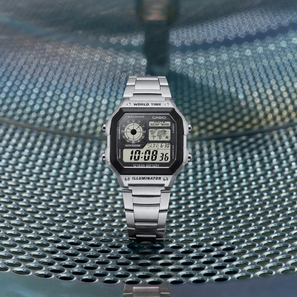Чоловічий годинник Casio AE-1200WHD-1A