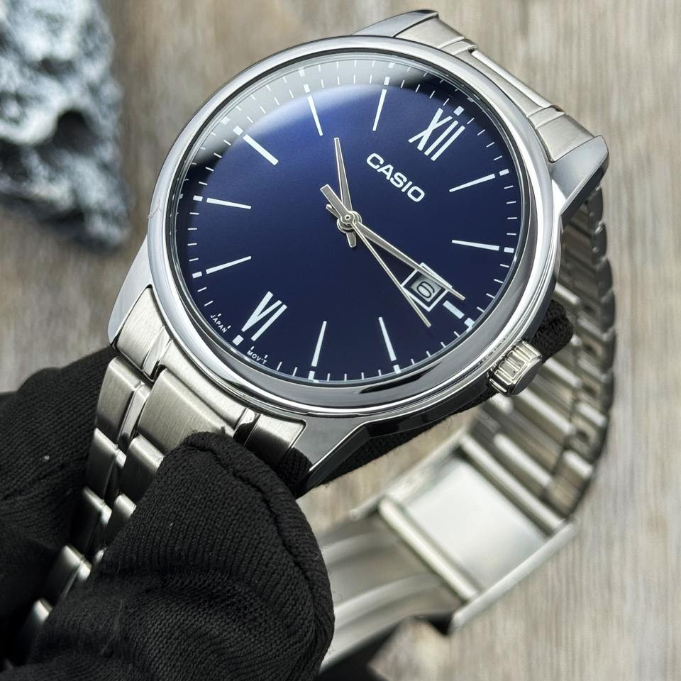 Чоловічий годинник Casio MTP-V002D-2B3