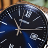 Чоловічий годинник Casio MTP-V002D-2B3