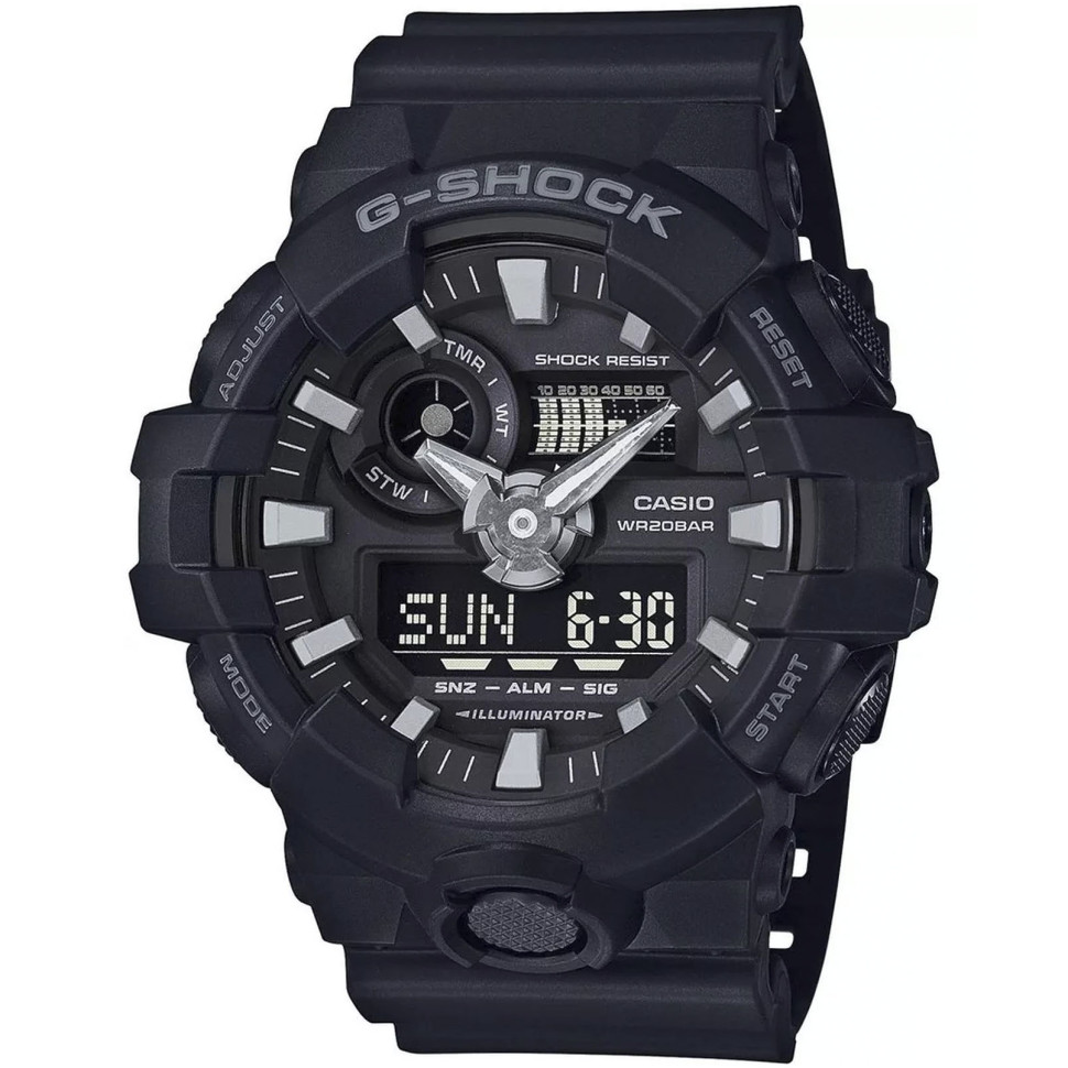 Чоловічий годинник Casio G-SHOCK GA-700-1B