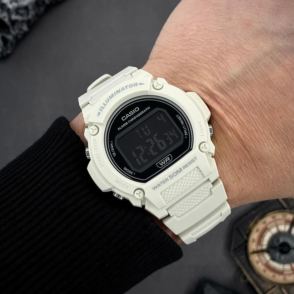 Чоловічий годинник Casio W-219HC-8B