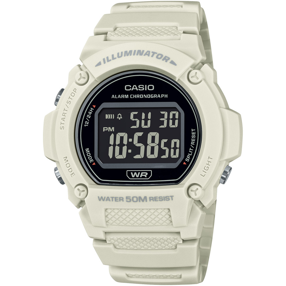 Чоловічий годинник Casio W-219HC-8B