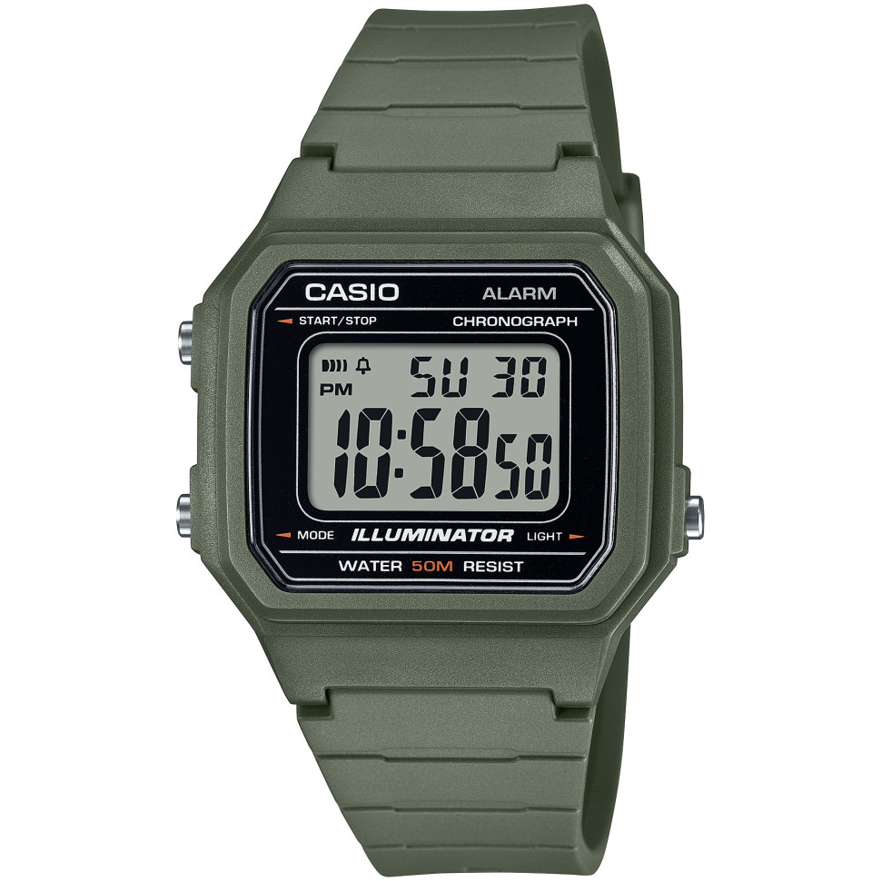 Чоловічий годинник Casio W-217H-3A