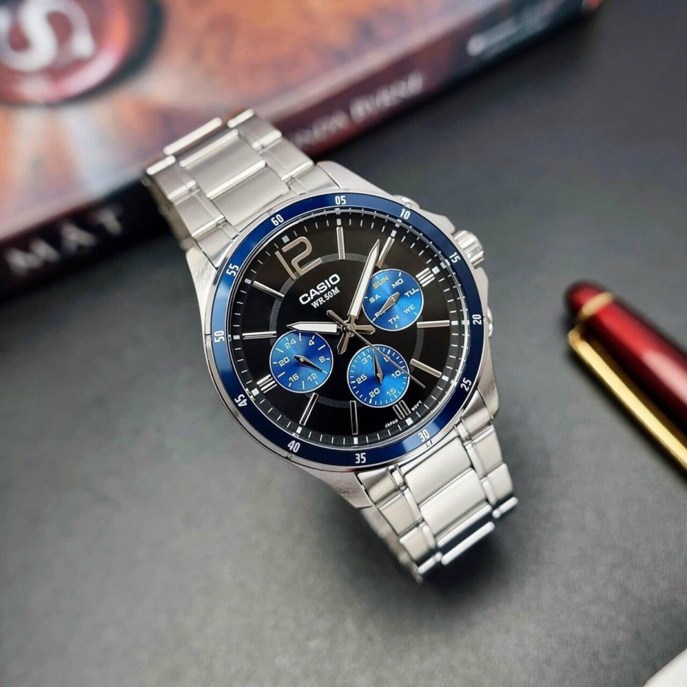 Чоловічий годинник Casio MTP-1374D-2A