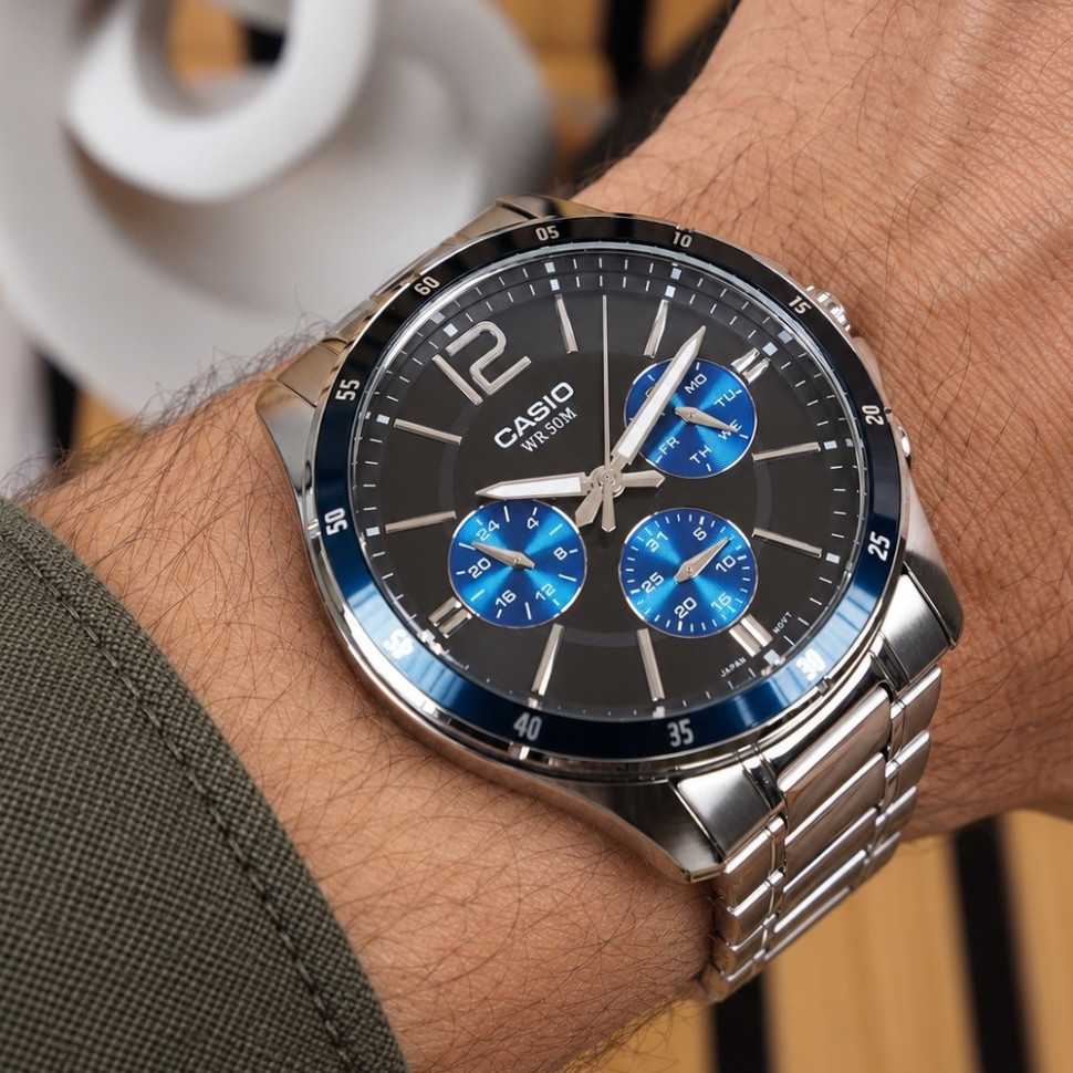 Чоловічий годинник Casio MTP-1374D-2A