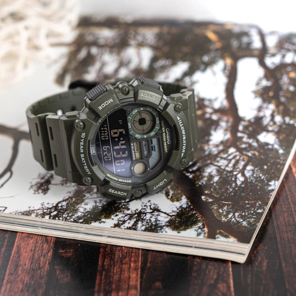 Чоловічий годинник Casio WS-1500H-3B