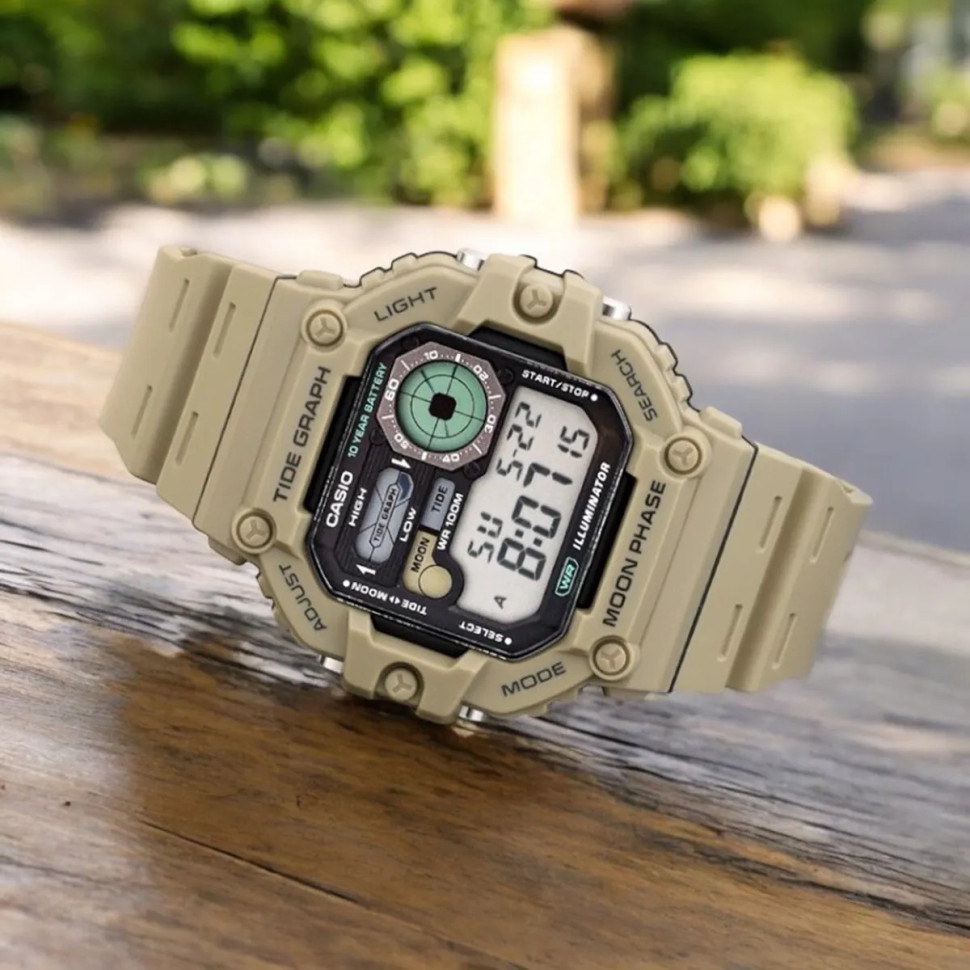 Чоловічий годинник Casio WS-1700H-5A