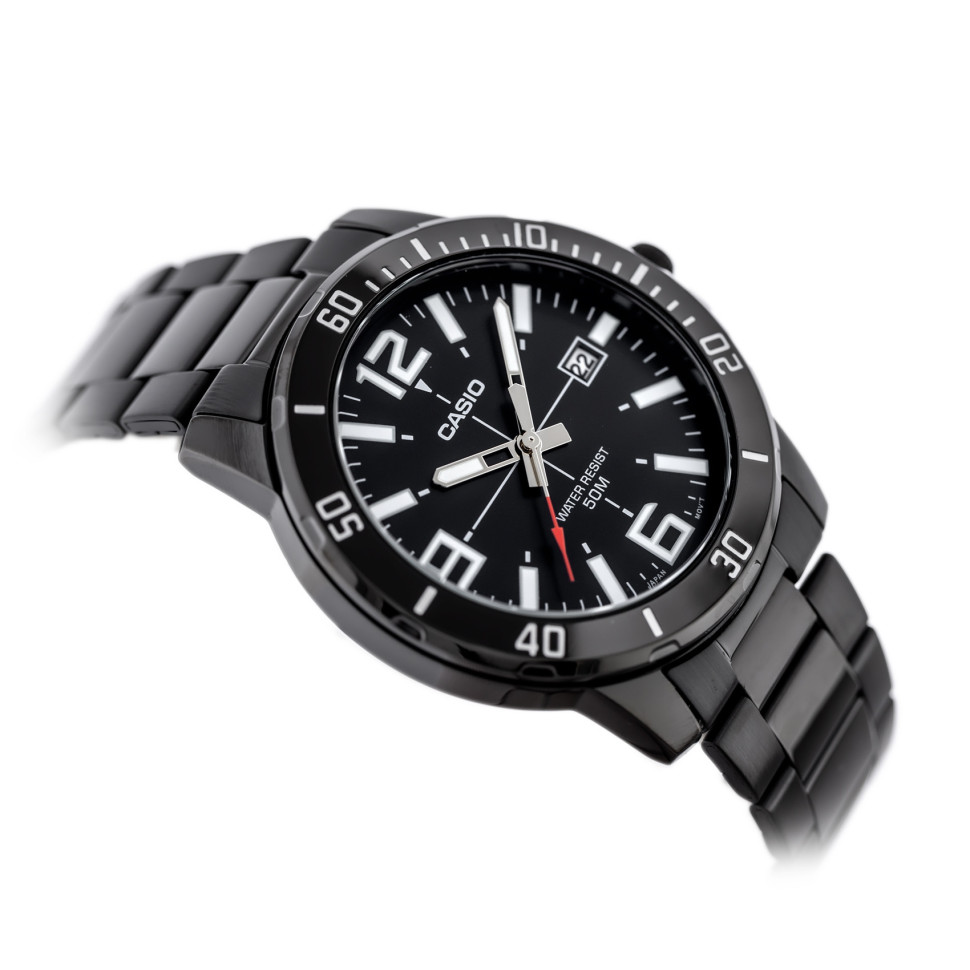Чоловічий годинник Casio MTP-VD01B-1B