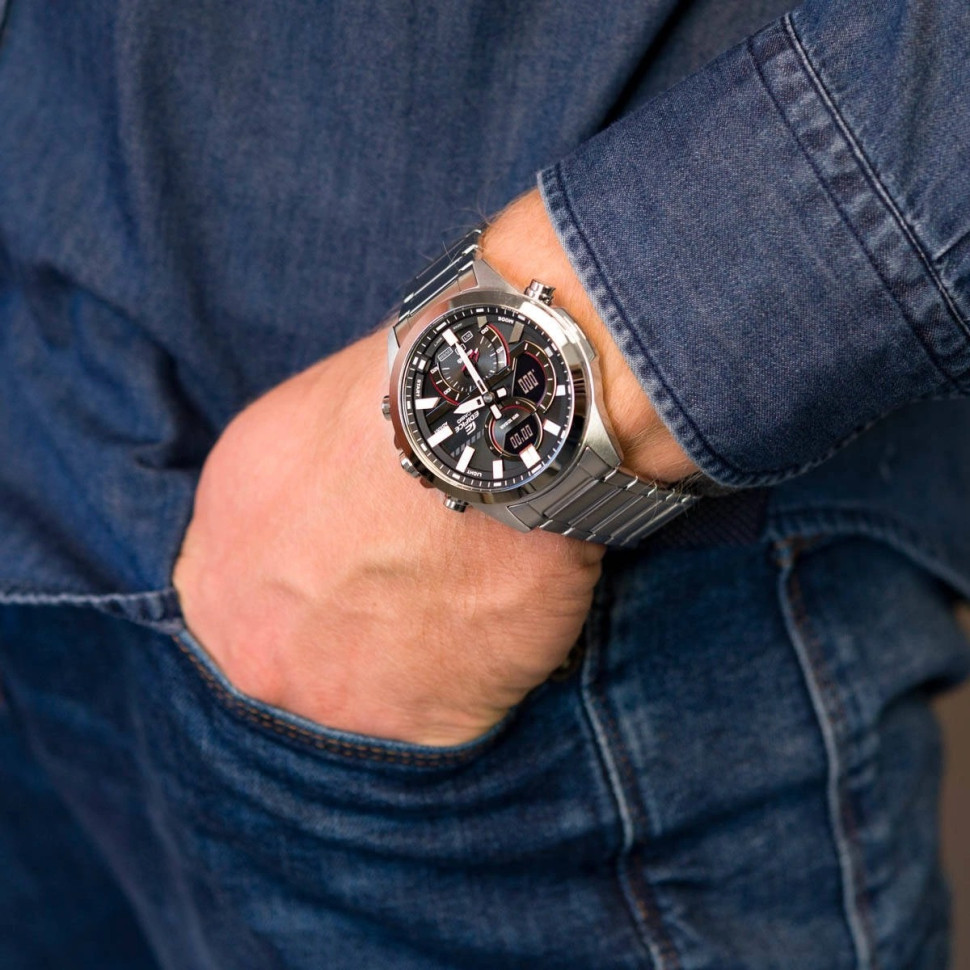 Чоловічий годинник Casio Edifice ECB-30D-1A