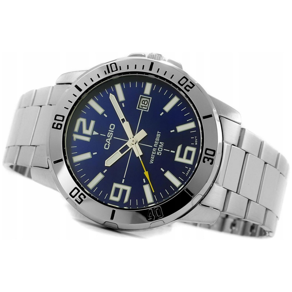 Чоловічий годинник Casio MTP-VD01D-2B