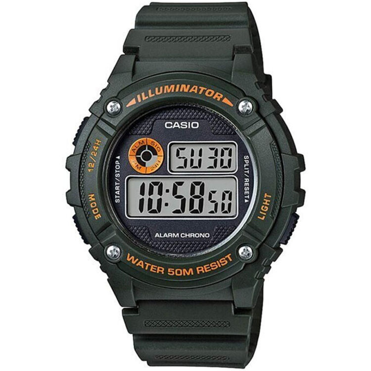 Чоловічий годинник Casio W-216H-3B