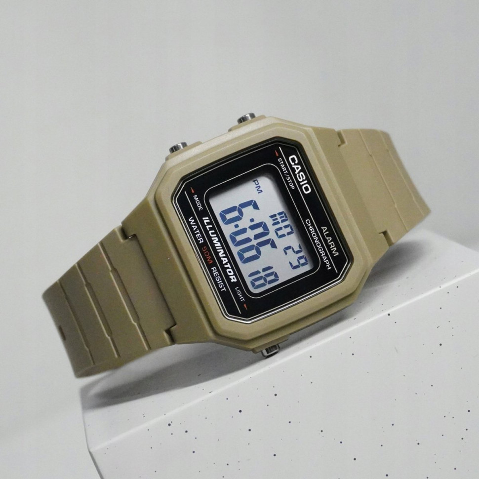 Чоловічий годинник Casio W-217H-5A