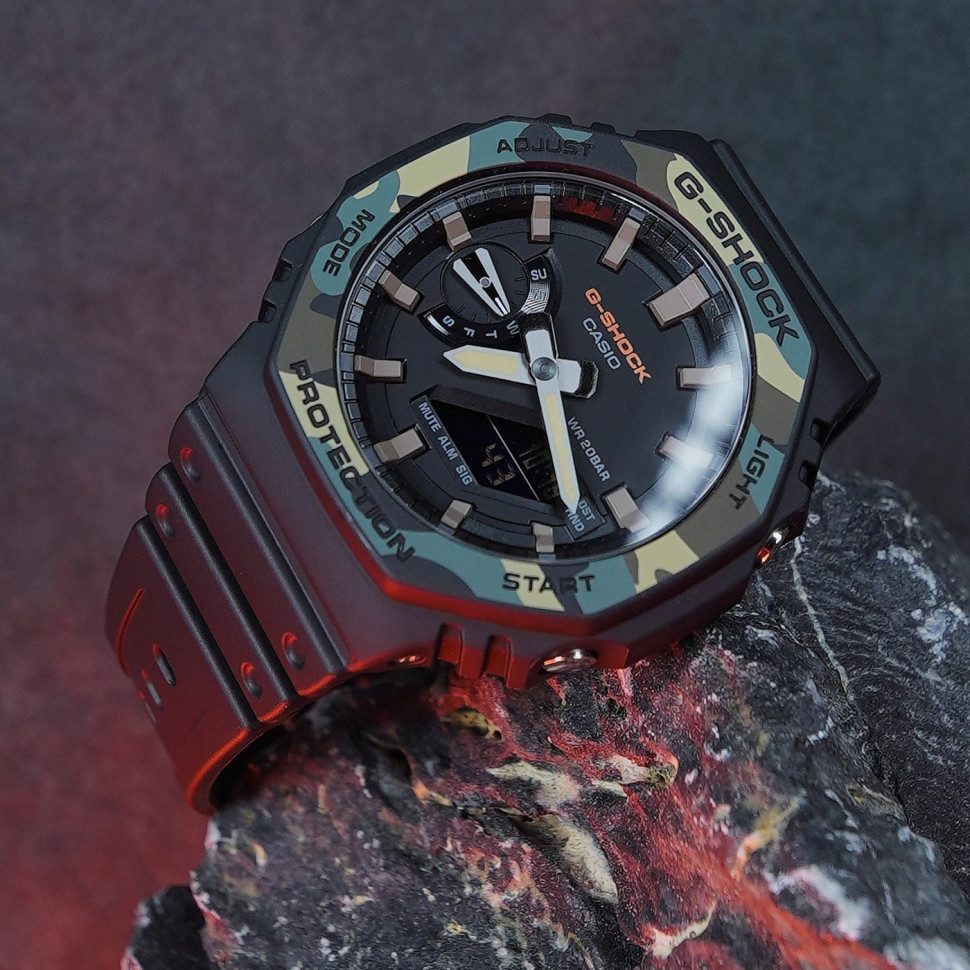 Чоловічий годинник Casio G-SHOCK GA-2100SU-1A