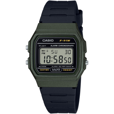 Чоловічий годинник Casio F-91WM-3A