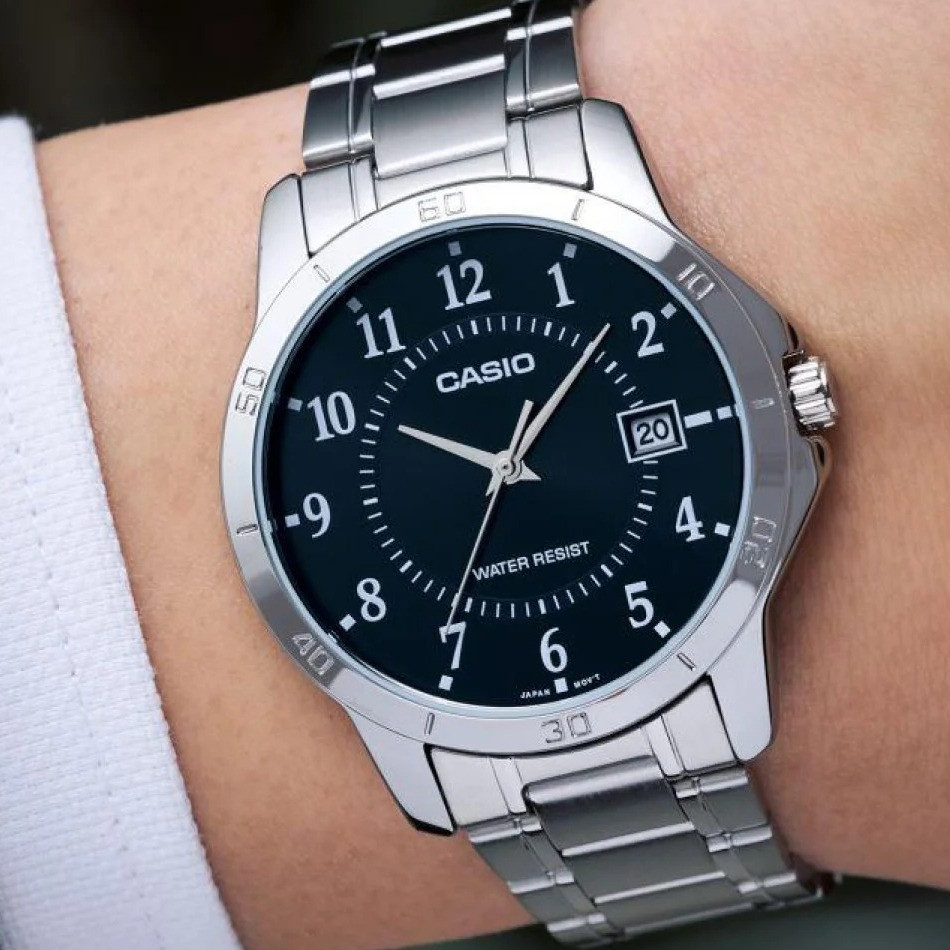 Чоловічий годинник Casio MTP-V004D-1BUDF