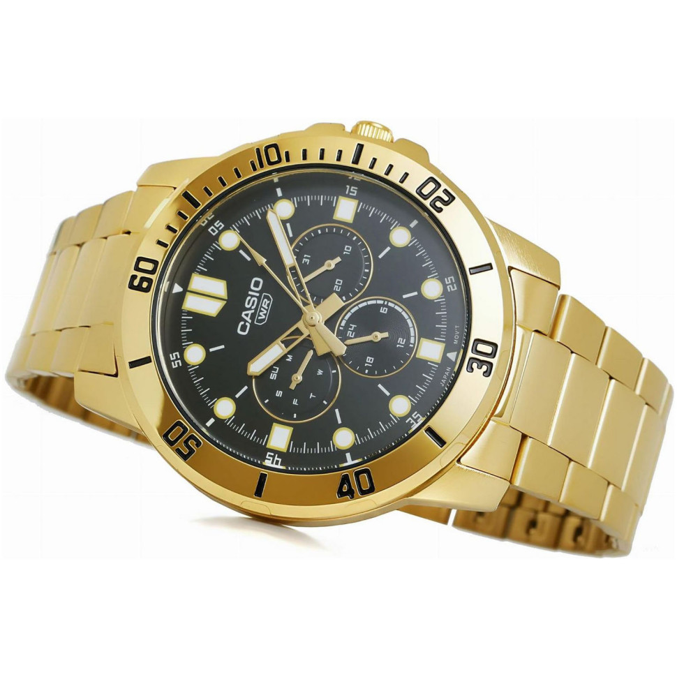 Чоловічий годинник Casio MTP-VD300G-1E