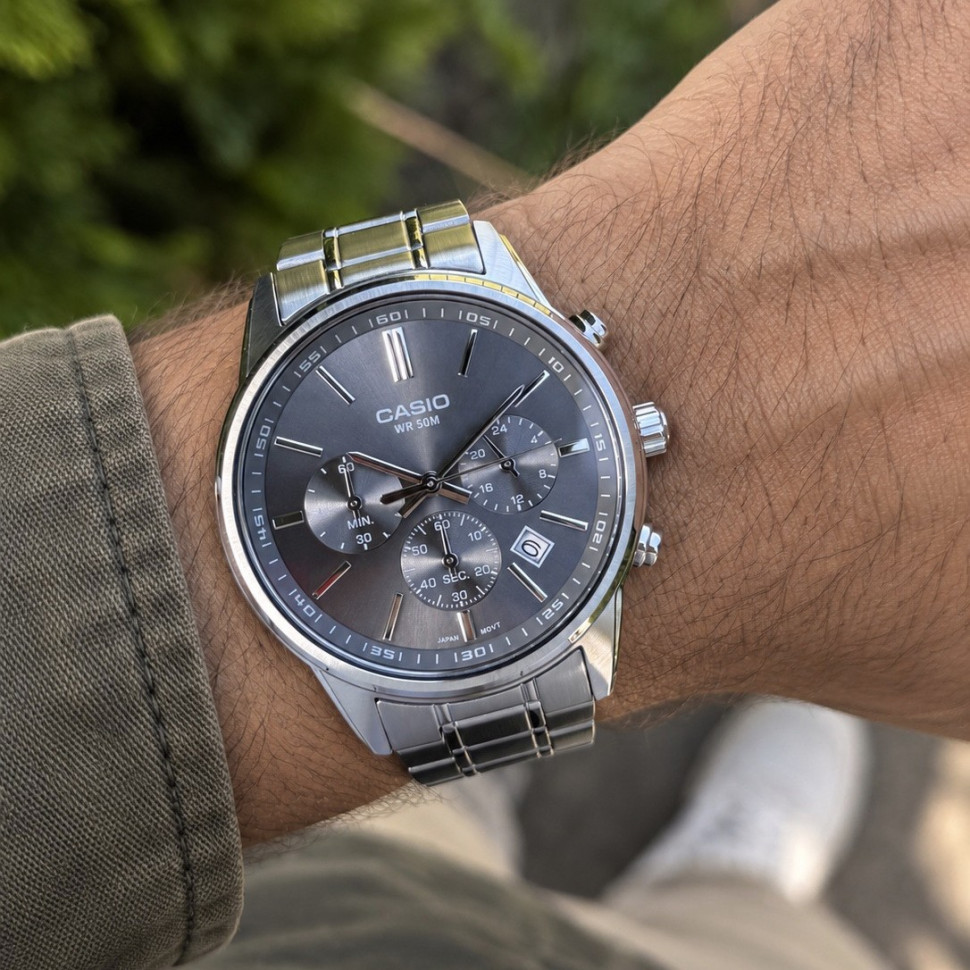 Чоловічий годинник Casio MTP-E515D-8A