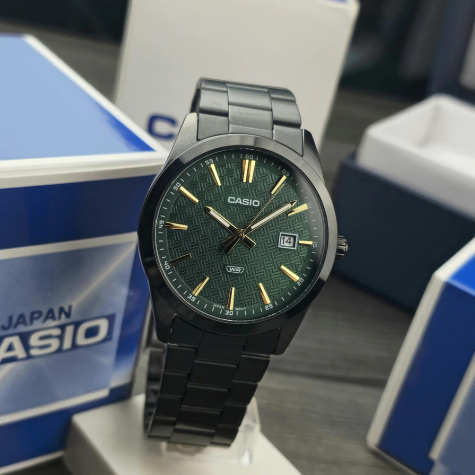 Чоловічий годинник Casio MTP-VD03B-3A
