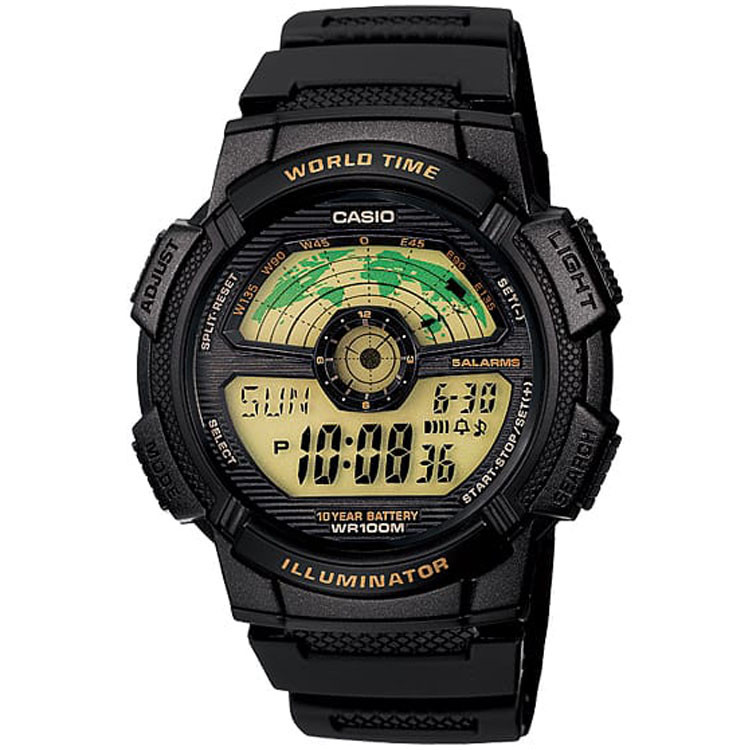 Чоловічий годинник Casio AE-1100W-1B