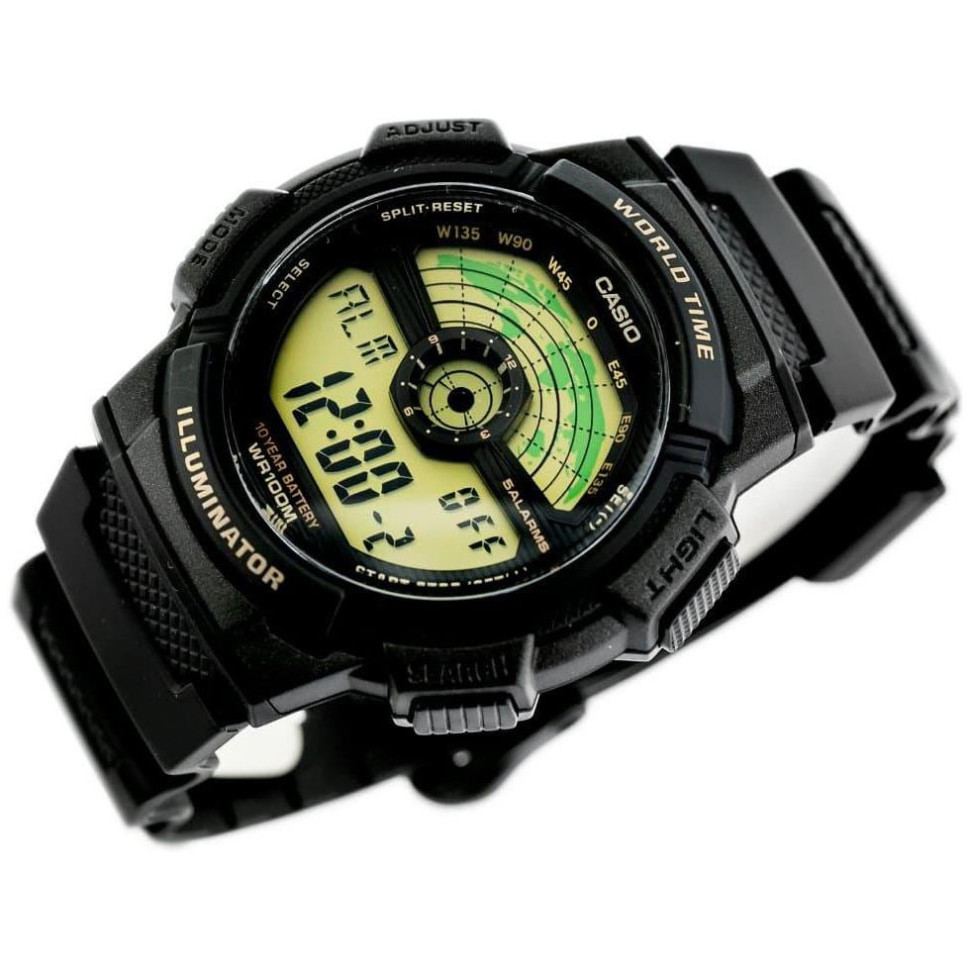 Чоловічий годинник Casio AE-1100W-1B