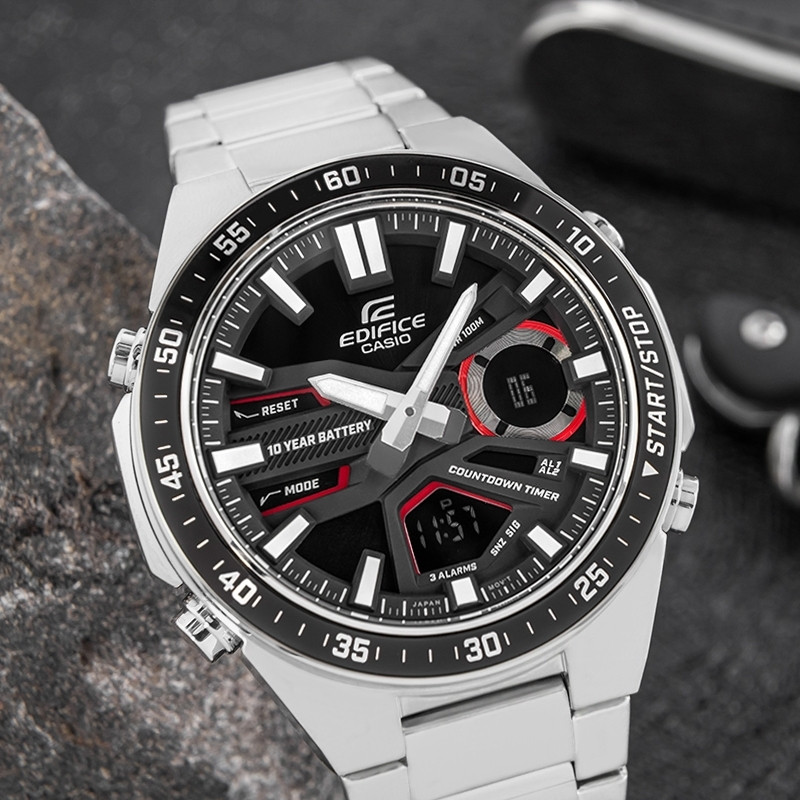 Чоловічий годинник Casio Edifice EFV-C110D-1A4