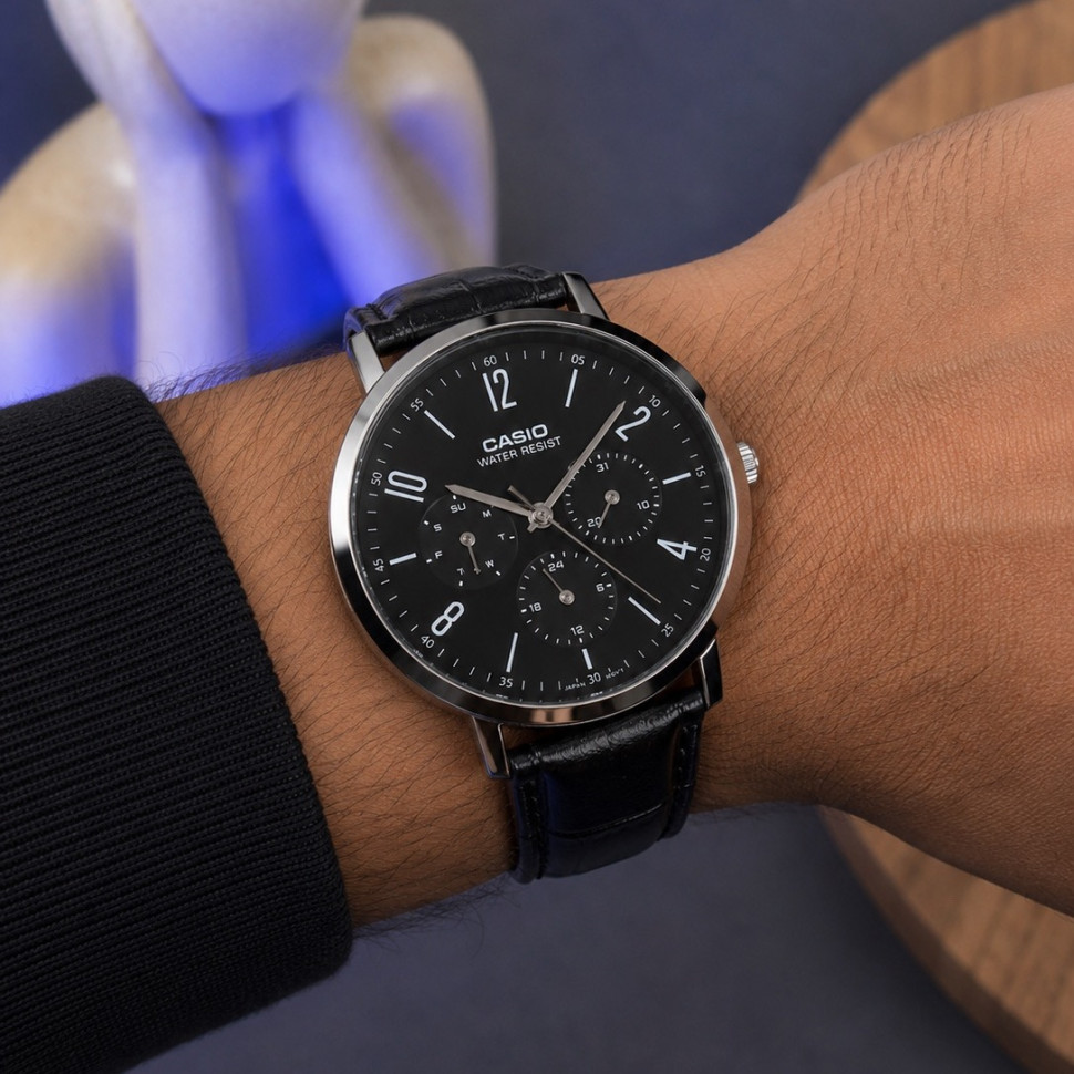 Чоловічий годинник Casio MTP-VT06L-1B