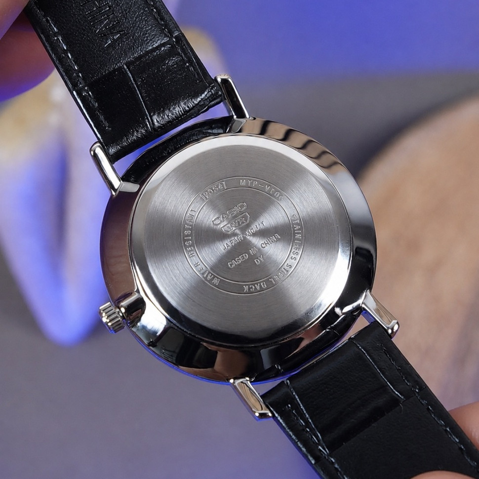 Чоловічий годинник Casio MTP-VT06L-1B