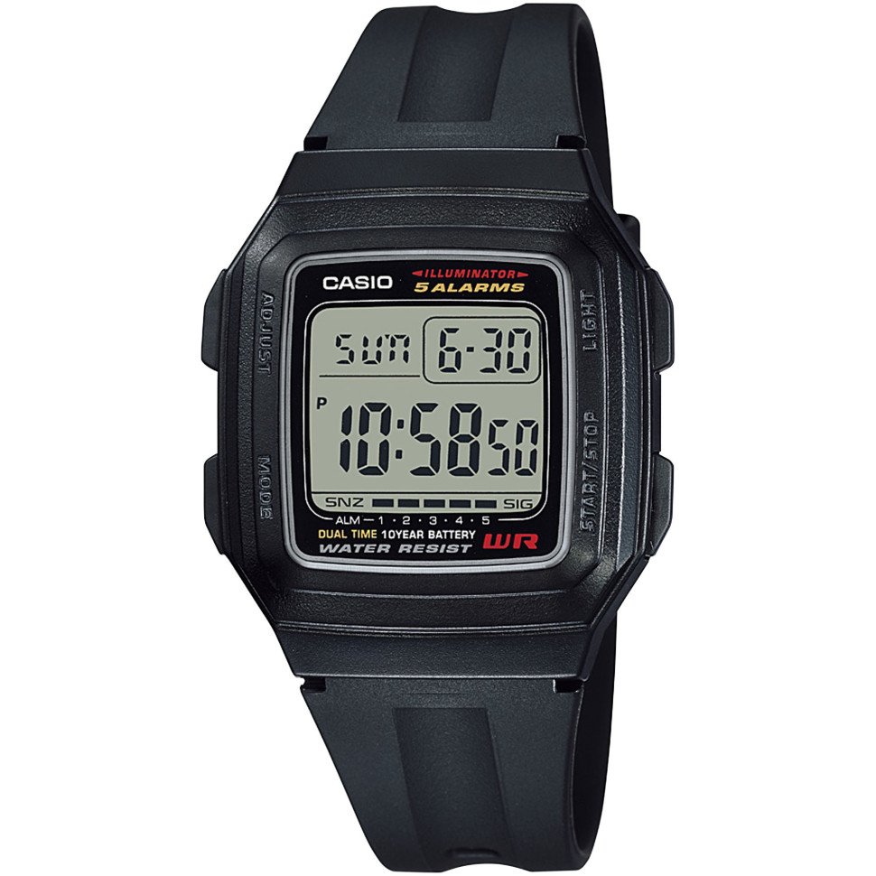Чоловічий годинник Casio F-201WA-1A