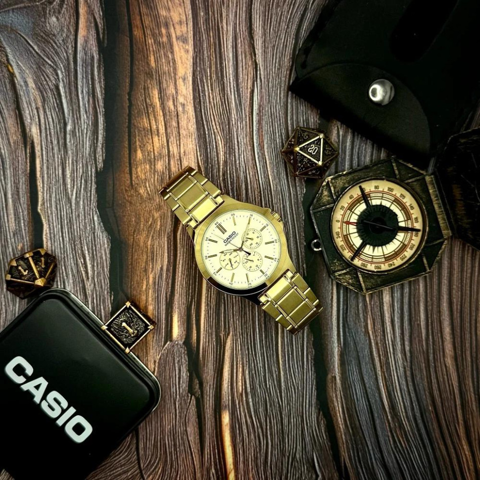 Чоловічий годинник Casio MTP-V300G-9A