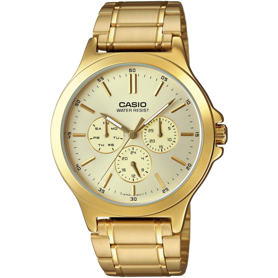 Чоловічий годинник Casio MTP-V300G-9A