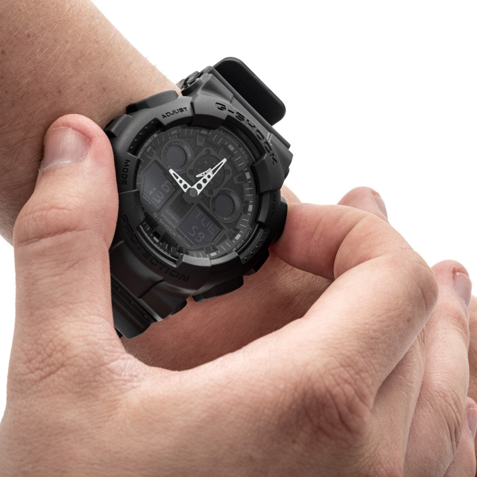 Чоловічий годинник Casio G-SHOCK GA-100-1A1