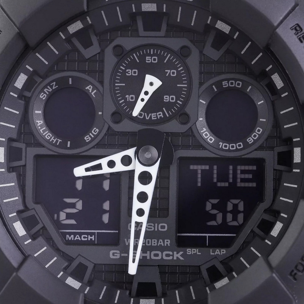 Чоловічий годинник Casio G-SHOCK GA-100-1A1