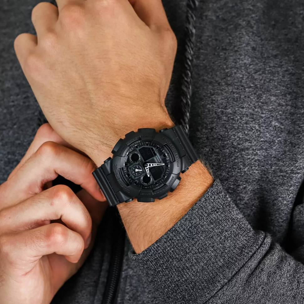 Чоловічий годинник Casio G-SHOCK GA-100-1A1