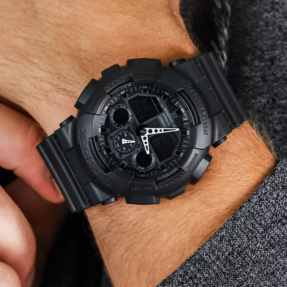Чоловічий годинник Casio G-SHOCK GA-100-1A1