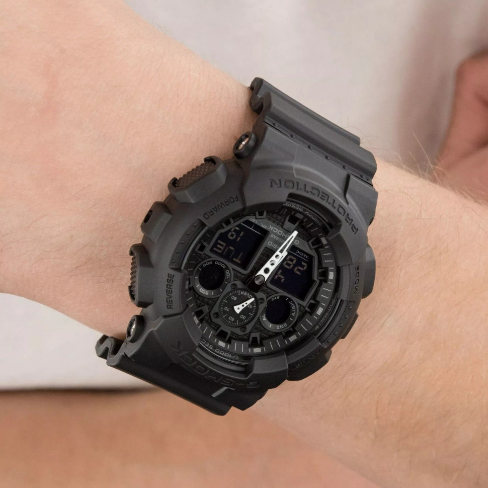 Чоловічий годинник Casio G-SHOCK GA-100-1A1