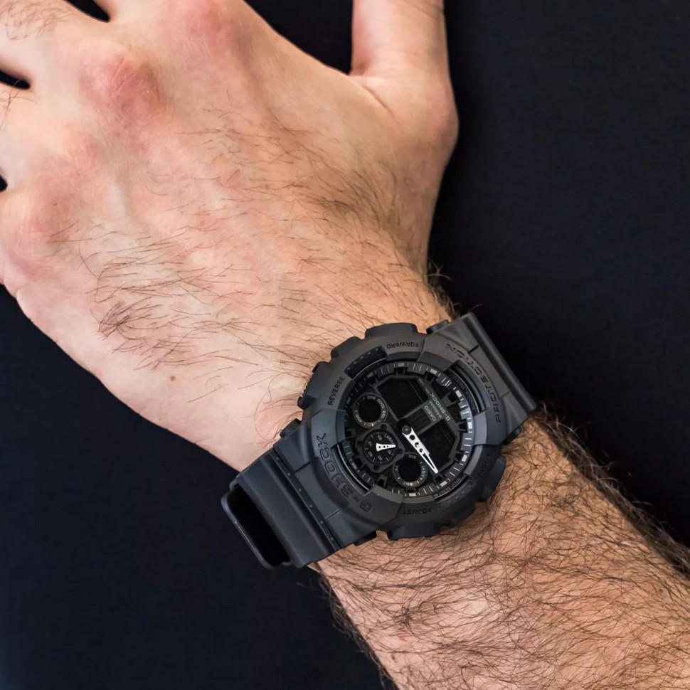 Чоловічий годинник Casio G-SHOCK GA-100-1A1