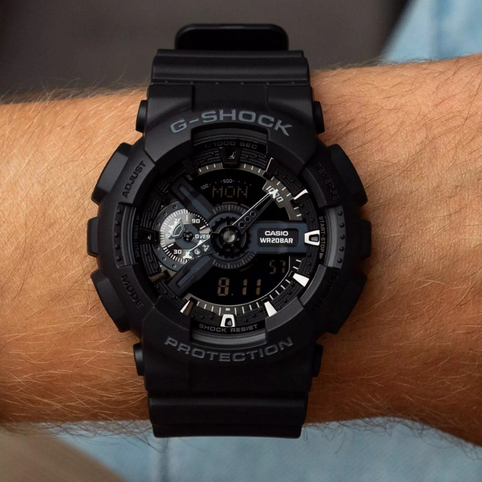 Чоловічий годинник Casio G-SHOCK GA-110-1B