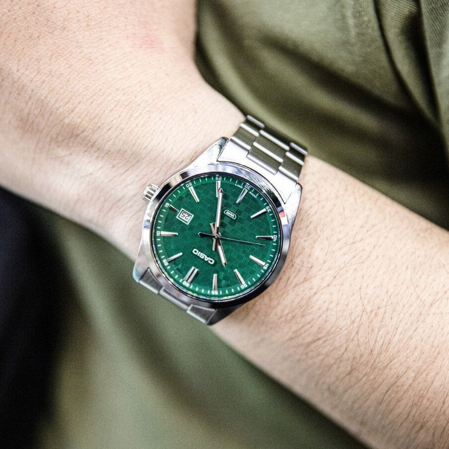 Чоловічий годинник Casio MTP-VD03D-3A1