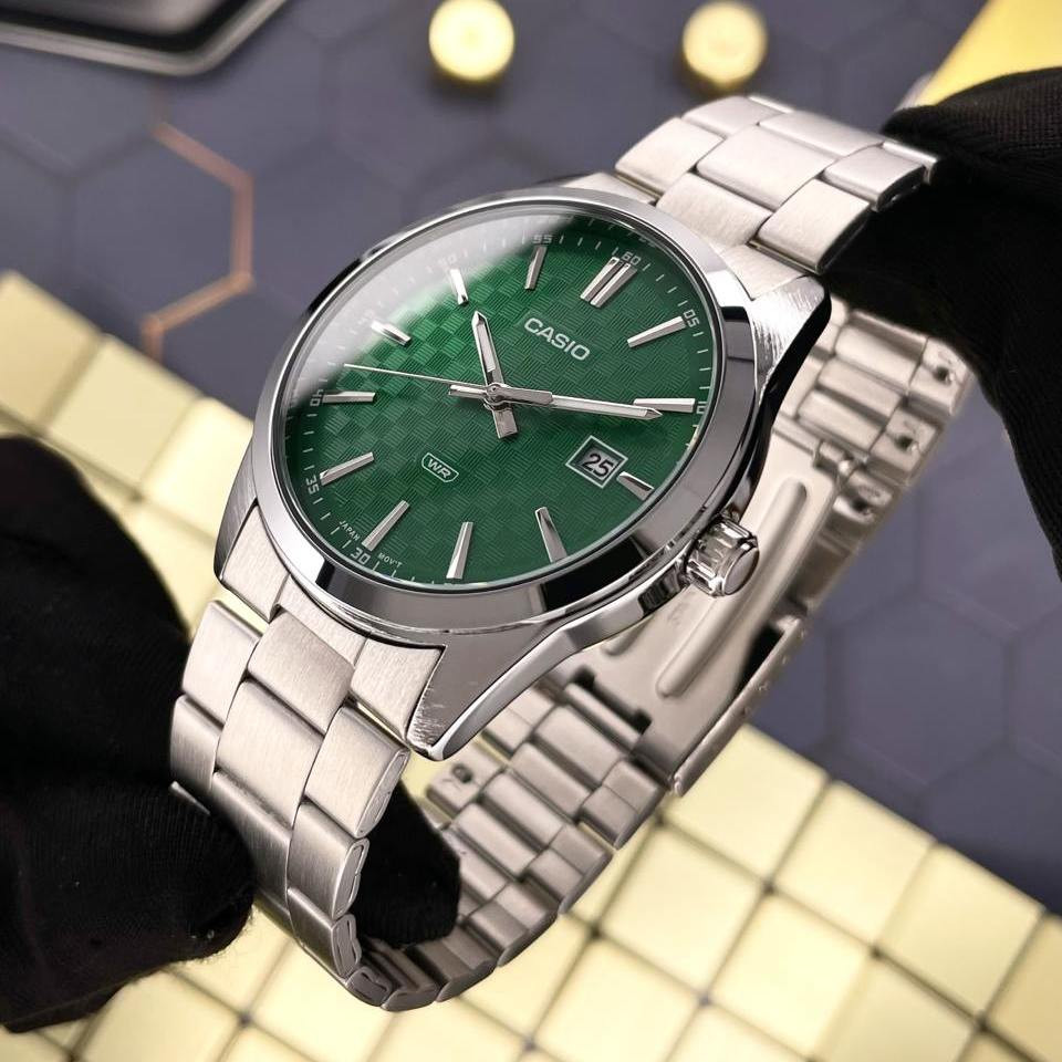 Чоловічий годинник Casio MTP-VD03D-3A1